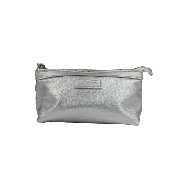 Dermatude Silver Cosmetic Bag